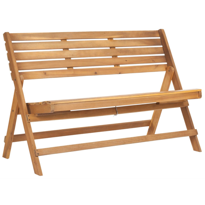 Natural Brown Luca Folding Bench
