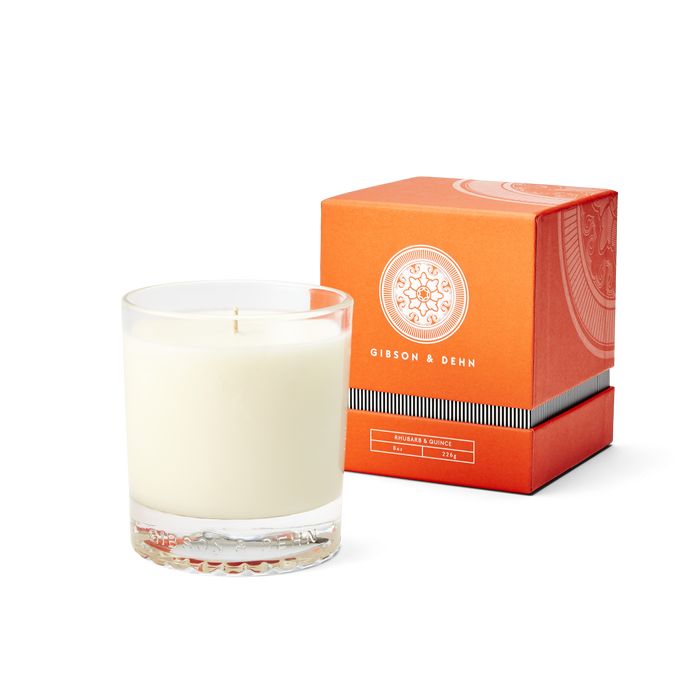 Rhubarb & Quince Single Wick Candle