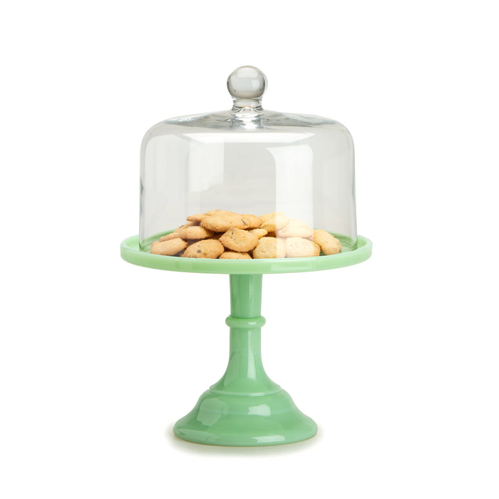 Medium Jadeite Cake Stand