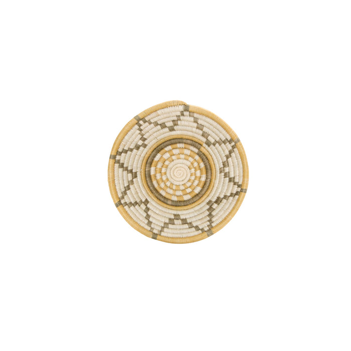 Small Soft Gold Thousand Hills Bowl Basket