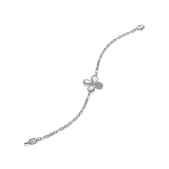 Jardin Bracelet with Mother of Pearl and Diamonds