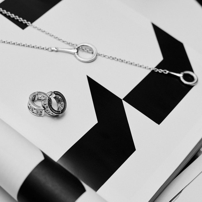 Vienna Huggie Hoop Earrings