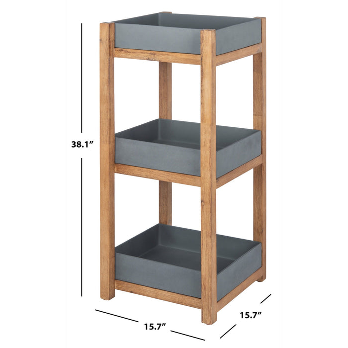 Natural And Grey Artria Shelf