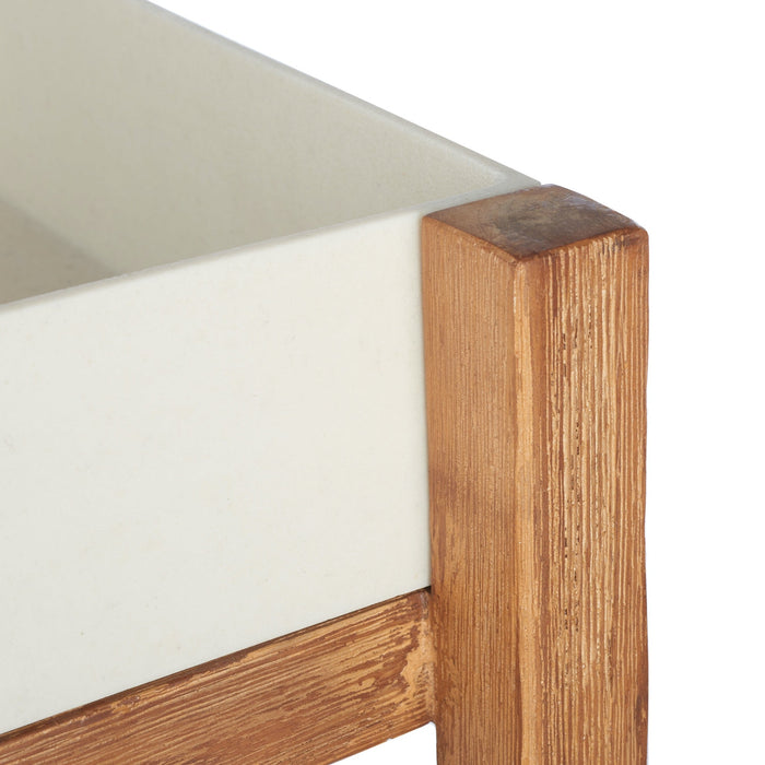 Natural And Beige Artria Shelf