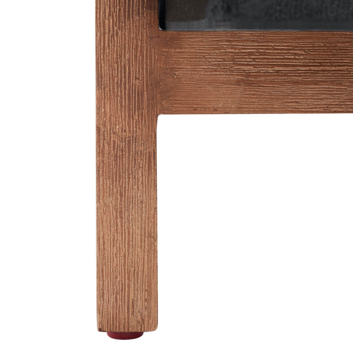 Natural And Black Borsla Planter