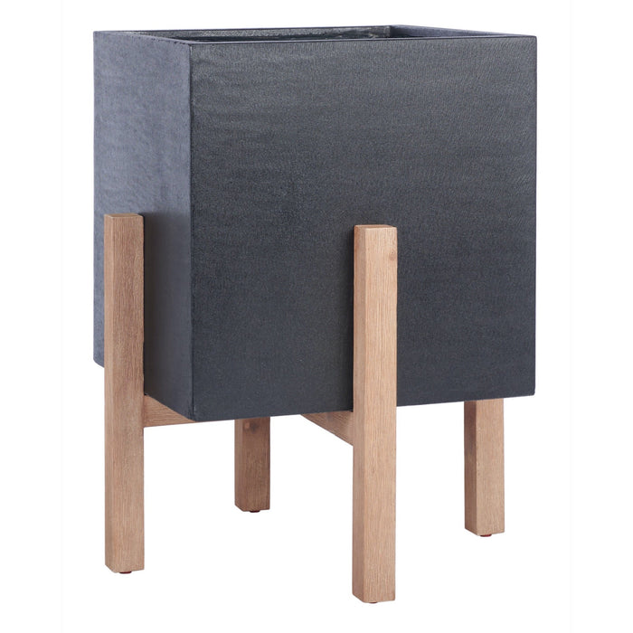 Natural And Black Anston Planter
