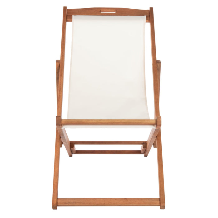 Natural And Beige Loren Sling Chair