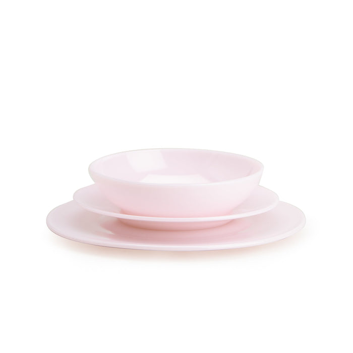 3 Piece Pink Place Setting